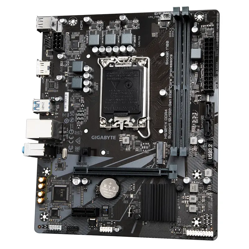 Материнська плата Gigabyte H610M K DDR4 Socket 1700 Материнська плата Gigabyte H610M K DDR4 Socket 1700