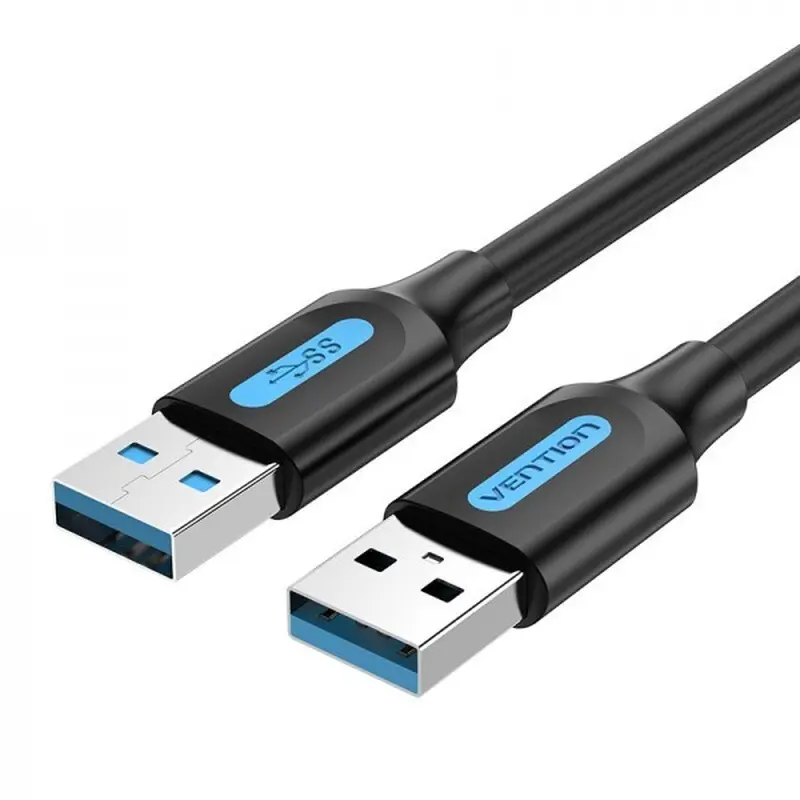 Кабель Vention USB - USB V 3.0 (M/M), 3 м, Black (CONBI) Кабель Vention USB - USB V 3.0 (M/M), 3 м, Black (CONBI)