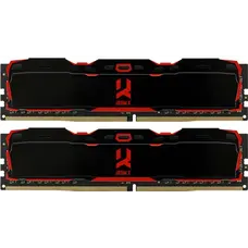 Модуль пам`яті DDR4 2x8GB/3200 GOODRAM Iridium X Black (IR-X3200D464L16SA/16GDC)