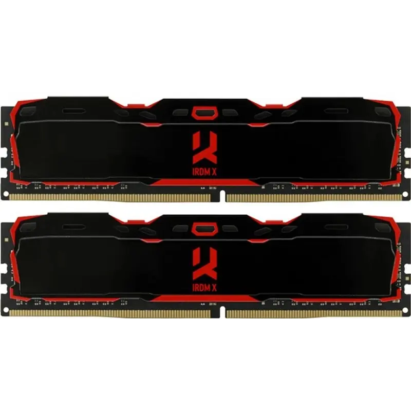 Модуль пам`яті DDR4 2x8GB/3200 GOODRAM Iridium X Black (IR-X3200D464L16SA/16GDC)
