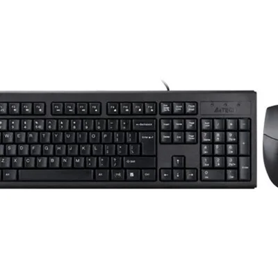 Комплект (клавіатура, мишка) A4Tech KR-8372S Black