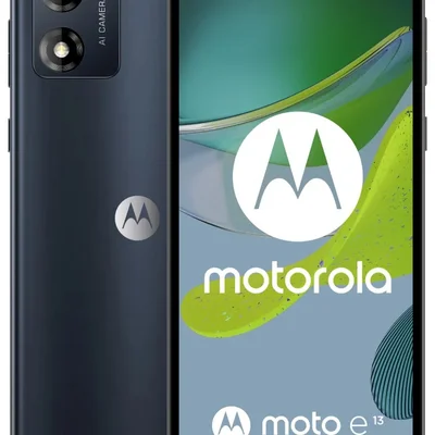 Смартфон Motorola Moto E13 2/64GB Dual Sim Cosmic Black (PAXT0034RS)
