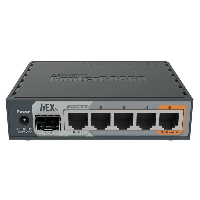 Маршрутизатор MikroTik RouterBOARD RB760iGS hEX S Маршрутизатор MikroTik RouterBOARD RB760iGS hEX S
