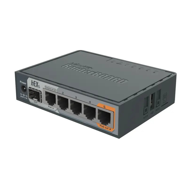 Маршрутизатор MikroTik RouterBOARD RB760iGS hEX S Маршрутизатор MikroTik RouterBOARD RB760iGS hEX S