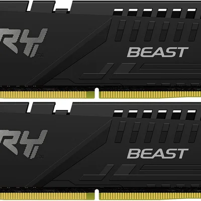 Модуль пам`яті DDR5 2x16GB/5200 Kingston Fury Beast Black (KF552C40BBK2-32)