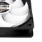 Вентилятор Frime (FWF120HB20PWM) 120x120x25мм, PWM Black/White