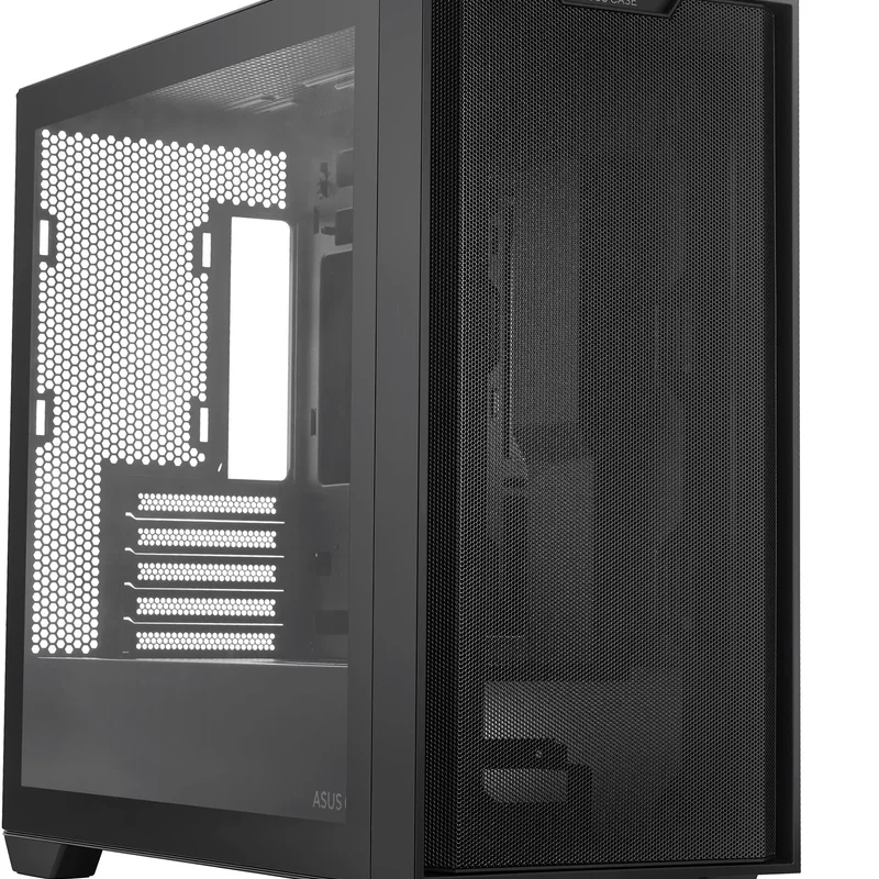 Корпус Asus A21 Black Tempered Glass без БЖ (90DC00H0-B09010)