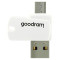 Карта пам`ятi MicroSDXC 64GB UHS-I Class 10 GOODRAM + SD-adapter + OTG Card reader (M1A4-0640R12)