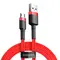 Кабель Baseus Cafule USB-microUSB, 2м Red (CAMKLF-C09) Кабель Baseus Cafule USB-microUSB, 2м Red (CAMKLF-C09)