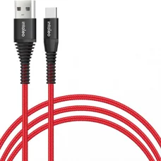 Кабель Intaleo CBRNYT1 USB - USB Type-C (M/M), 1.2 м, Red (1283126559464)