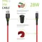 Кабель Intaleo CBRNYT1 USB - USB Type-C (M/M), 1.2 м, Red (1283126559464)