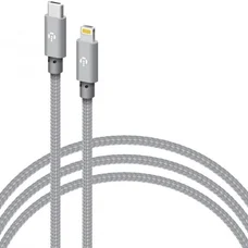 Кабель Intaleo CBGNYTL1 USB Type-C - Lightning (M/M), 30W, 1 м, Grey (1283126559587)