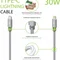 Кабель Intaleo CBGNYTL1 USB Type-C - Lightning (M/M), 30W, 1 м, Grey (1283126559587)