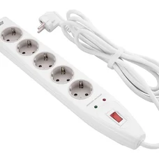 Мережевий фільтр 2E 5хSchuko, 3 м (2E-SP515M3WH)