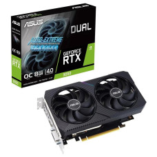 Відеокарта GF RTX 3050 8GB GDDR6 Dual OC V2 Asus (DUAL-RTX3050-O8G-V2)