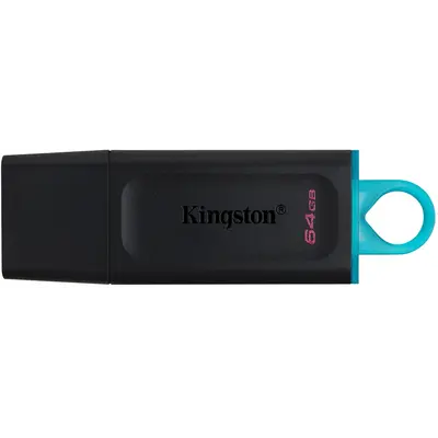 Флеш-накопичувач USB3.2 64GB Kingston DataTraveler Exodia Black/Teal (DTX/64GB)