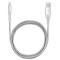 Кабель Ttec USB - Lightning (M/M), ExtremeCable, 1.5 м, Silver (2DKX01LG)