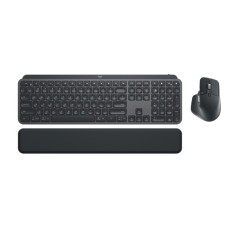 Комплект (клавіатура, миша) бездротовий Logitech MX Keys Combo for Business Graphite US (920-010933)