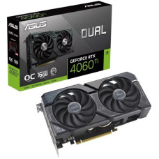 Відеокарта GF RTX 4060 Ti 16GB GDDR6 Dual OC Asus (DUAL-RTX4060TI-O16G)