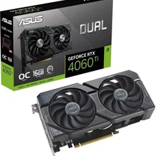 Відеокарта GF RTX 4060 Ti 16GB GDDR6 Dual OC Asus (DUAL-RTX4060TI-O16G)