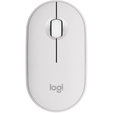 Мишка бездротова Logitech Pebble Mouse 2 M350s White (910-007013)