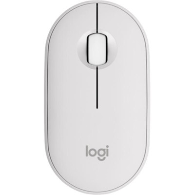 Мишка бездротова Logitech Pebble Mouse 2 M350s White (910-007013)