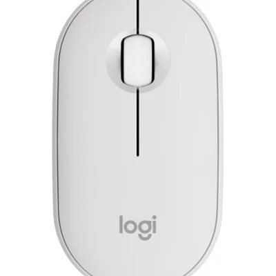 Мишка бездротова Logitech Pebble Mouse 2 M350s White (910-007013)
