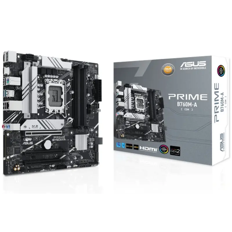 Материнська плата Asus Prime B760M-A-CSM Socket 1700