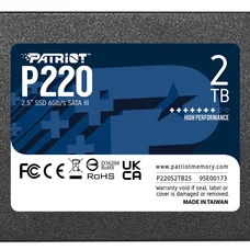 Накопичувач SSD 2TB Patriot P220 2.5" SATAIII TLC (P220S2TB25)