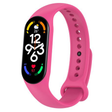 Силіконовий ремінець BeCover для Xiaomi Mi Smart Band 7 Hot Pink (707490)