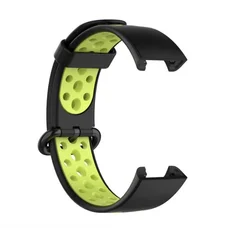 Ремінець BeCover Vents Style для Xiaomi Redmi Smart Band 2 Black-Green (709423)