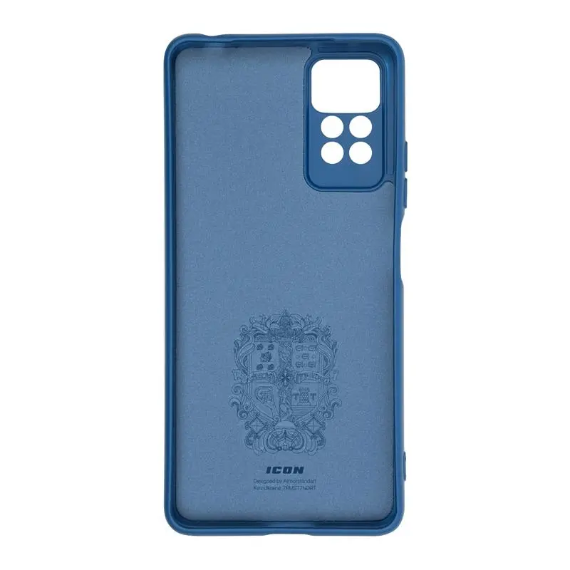 Чохол-накладка Armorstandart Icon для Xiaomi Redmi Note 12 Pro 4G Camera cover Dark Blue (ARM69373) Чохол-накладка Armorstandart Icon для Xiaomi Redmi Note 12 Pro 4G Camera cover Dark Blue (ARM69373)