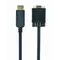 Кабель Cablexpert DisplayPort - VGA (M/M), 1.8 м, чорний (CCP-DPM-VGAM-6) пакет Кабель Cablexpert DisplayPort - VGA (M/M), 1.8 м, чорний (CCP-DPM-VGAM-6) пакет