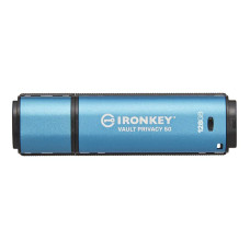 Флеш-накопичувач USB3.2 128GB Kingston IronKey Vault Privacy 50 Type-A Blue (IKVP50/128GB)