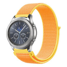 Ремінець BeCover Nylon Style для Xiaomi iMi KW66/Mi Watch Color/Haylou LS01/Watch S1 Active Yellow (705887)