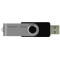 Флеш-накопичувач USB2.0 64GB GOODRAM UTS2 (Twister) Black (UTS2-0640K0R11)