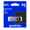 Флеш-накопичувач USB2.0 64GB GOODRAM UTS2 (Twister) Black (UTS2-0640K0R11)