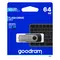Флеш-накопичувач USB2.0 64GB GOODRAM UTS2 (Twister) Black (UTS2-0640K0R11)