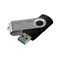Флеш-накопичувач USB3.2 128GB GOODRAM UTS3 (Twister) Black (UTS3-1280K0R11) Флеш-накопичувач USB3.2 128GB GOODRAM UTS3 (Twister) Black (UTS3-1280K0R11)