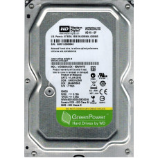 Накопичувач HDD SATA 500GB WD AV-GP 32MB (WD5000AUDX) Refurbished