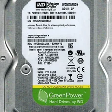 Накопичувач HDD SATA 500GB WD AV-GP 32MB (WD5000AUDX) Refurbished