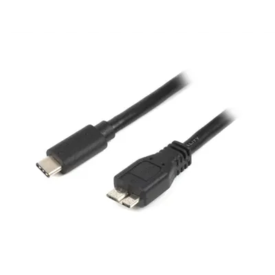 Кабель Cablexpert USB Type-C - micro USB Type-B (M/M), 1 м, чорний (CCP-USB3-mBMCM-1M) Кабель Cablexpert USB Type-C - micro USB Type-B (M/M), 1 м, чорний (CCP-USB3-mBMCM-1M)