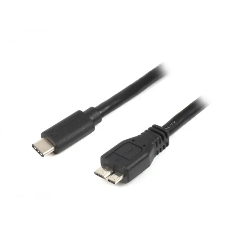 Кабель Cablexpert USB Type-C - micro USB Type-B (M/M), 1 м, чорний (CCP-USB3-mBMCM-1M) Кабель Cablexpert USB Type-C - micro USB Type-B (M/M), 1 м, чорний (CCP-USB3-mBMCM-1M)