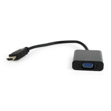 Адаптер Cablexpert HDMI - VGA V 1.4 (M/F), 0.15 м, чорний (A-HDMI-VGA-04) блістер