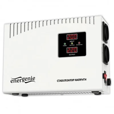 Стабілізатор EnerGenie EG-AVR-DW2000-01 2000VA