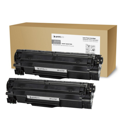 Картридж PrintPro (PP-C737DP) Canon MF211/MF212W/MF216N (Canon 737) Dual Pack