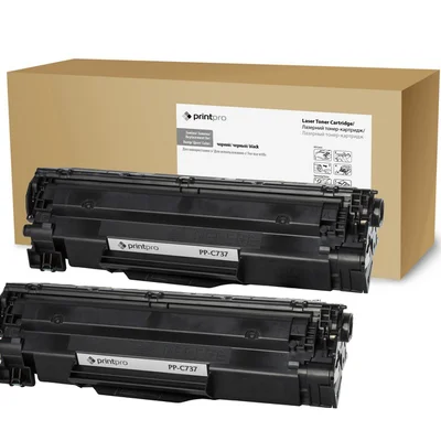 Картридж PrintPro (PP-C737DP) Canon MF211/MF212W/MF216N (Canon 737) Dual Pack