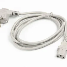 Кабель силовий Cablexpert PC-186-VDE-GR (С13), VDE, сiрий, 1.8 м