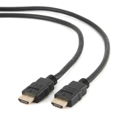 Кабель Cablexpert HDMI - HDMI V 2.0 (M/M), 4K, 1.8 м, чорний (CC-HDMI4L-6) пакет