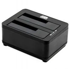 Док-станція AgeStar 3UBT8 для SATA HDD 2.5"/3.5", USB 3.0, Black